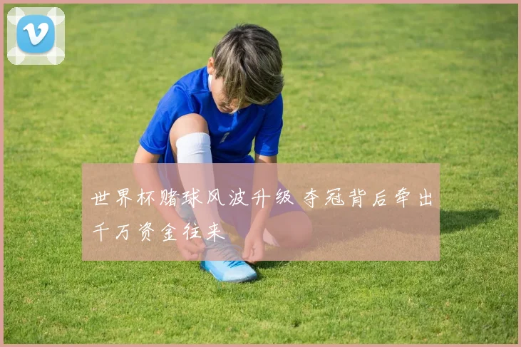 世界杯赌球风波升级 夺冠背后牵出千万资金往来