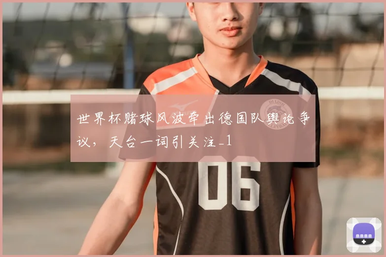 世界杯赌球风波牵出德国队舆论争议，天台一词引关注_1